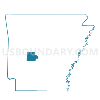 Garland County in Arkansas